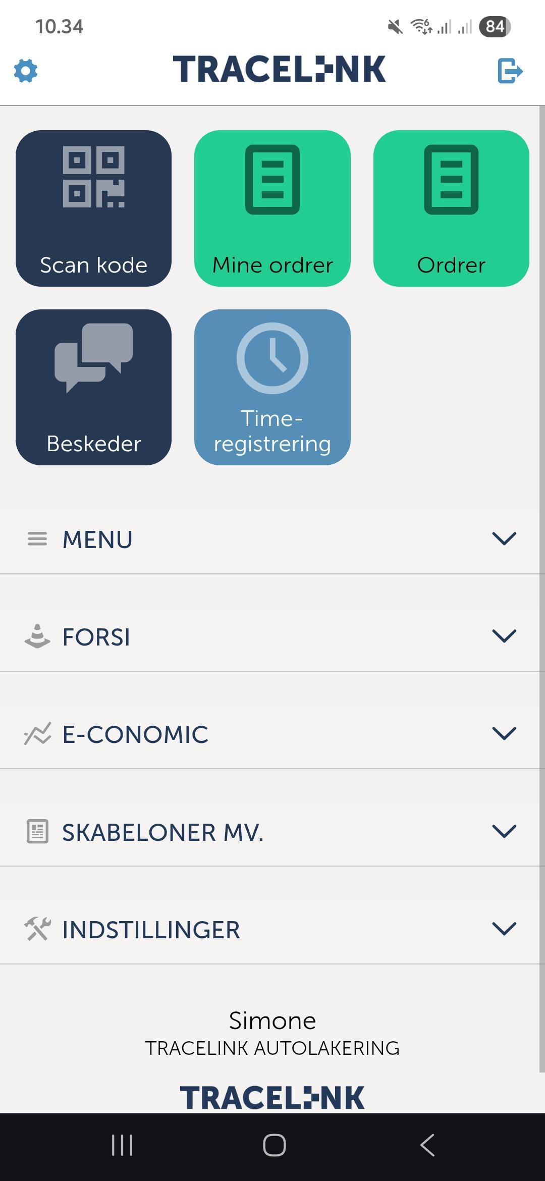 Mobilenhed med Modir